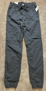 NWT GAP Kids Boys Gray Jogger Pull-on Elastic Waistband Pants XXL Regular - Picture 1 of 4