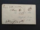 Nh: Lower Gilmanton 1840S Stampless Missent Cover, Scarcer Dpo Belknap Co
