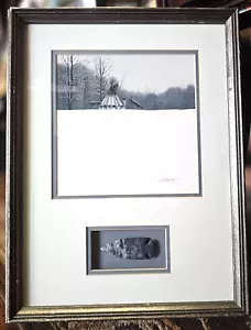 DE COLECCIÓN JIM HORTON MUJER NATIVA AMERICANA IMPRESIÓN ARTÍSTICA Y CABEZA DE FLECHA ENMARAÑADA Y ENMARCADA - Imagen 1 de 12