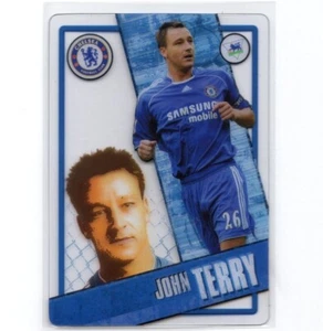 JOHN TERRY 2006-07 Topps I-Card Soccer Acetate Card CHELSEA #26 PSA - Picture 1 of 2