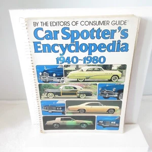 1940-1980 CAR SPOTTER'S ENCYCLOPEDIA CONSUMER GUIDE BEEKMAN HOUSE - Picture 1 of 10