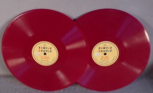 2 Mr Rumple Bumple LP Schallplatten Billy der Biber Flora Floh Abigail Ameise rot Vinyl - Bild 1 von 8