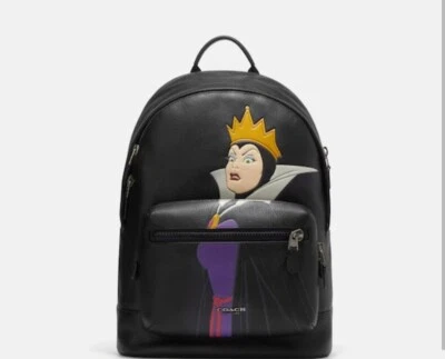 Disney X Coach West Backpack With The Evil Queen Motif CC042 Villains - Image 1 of 4