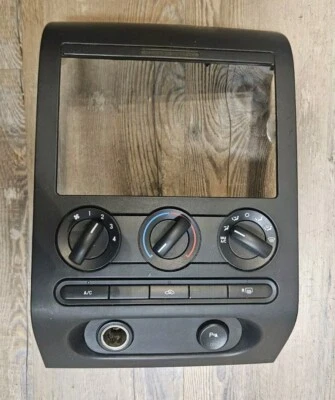 Ford F-150 2004-2008 calefacción climatización tablero central radio bisel de ajuste OEM Foto 1 de 4