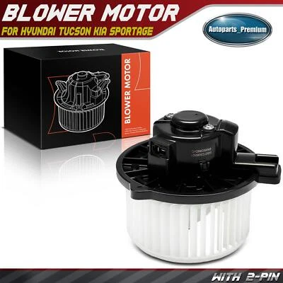 Motor soplador calentador HVAC con ventilador para Hyundai Accent 2012-2017 Tucson Kia Rio Rio5 Foto 1 de 4