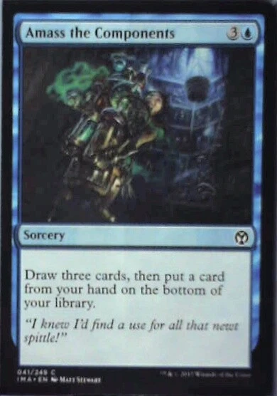 Amass the Components - Iconic Masters: #41, Magic: The Gathering Nm R139 - Image 1 of 1