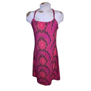 Prana Breathe Quinn Floral Athletic Halter Dress - Picture 1 of 4