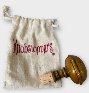 Türknauf Weinstopfen Flaschenkorken Antik Knopfstopper Barware Geschenk NEU - Bild 1 von 4