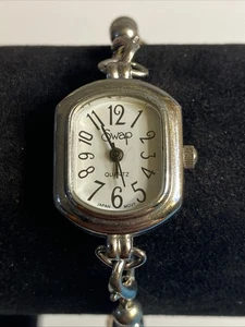 Working Women Swap Watch Stretch Bracelet Fits 7 New Battery - Picture 1 of 10