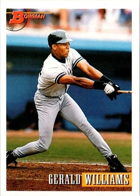 1993 Bowman Gerald Williams #271 New York Yankees Baseball Card - Image 1 of 2