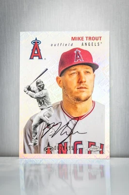 2023 Topps Chrome Platinum - Mike Trout - Refractor /499 - Image 1 of 2