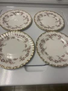 Royal Albert Dimity Rose Set Of 4 Salad Plates - Bild 1 von 6
