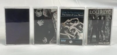 LOU REED Cassette Tape Lot x 4 New York Magic Loss Twilight Walk On Wild Side - Image 1 of 4