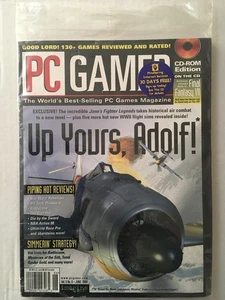 PC Gamer Magazine JUN 1998 - Back Issue COMPUTER Magazine (CD-ROM) WWII Flight - Picture 1 of 2