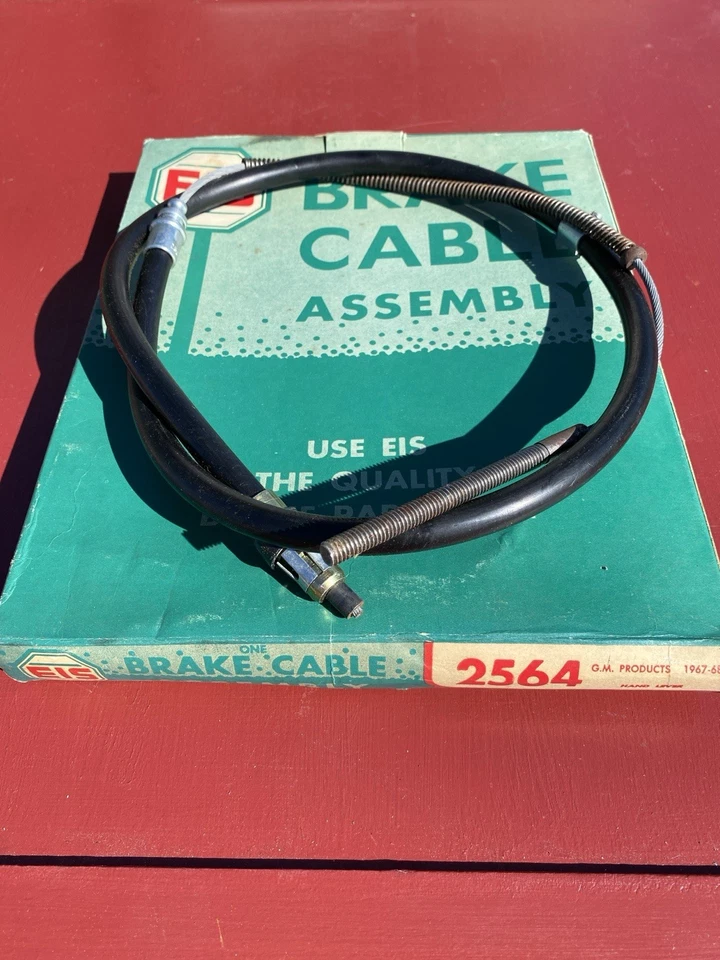 Chevrolet Chevy II 1967-68 Firebird palanca de mano cable de freno hielo 2564 59” 371/2” Foto 1 de 4