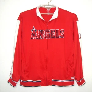 ANGELS Stitched Logo Zip Up Track Jacket by Stitches Size 2XL - Picture 1 of 13