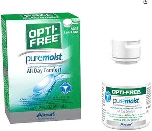 OPTI-FREE Pure Moist Multi-Purpose Disinfecting Solution, All Day Comfort, 2 oz. - Picture 1 of 1