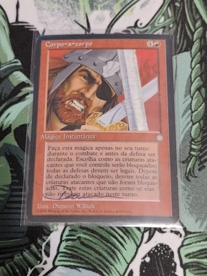 1x Signed Melee Magic The Gathering Portuguese Artist Print - Image 1 of 2