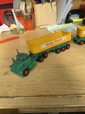 Camion Dodge Trucks  Matchbox Lesney England Vintage - Immagine 1 di 4