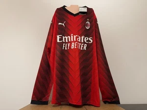 SHIRT AC Milan (Italy) 23/24 home Puma adult S long NEW - Picture 1 of 7