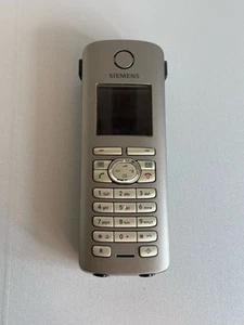 Gigaset S45 S45H Ersatz Telefon Handteil DECT Mobilgerät Hörer Grau - Zdjęcie 1 z 6