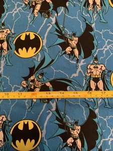 2 pieces of Marvel Cartoon Fabric 0707-04 - Picture 1 of 2