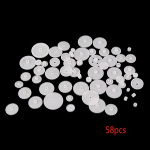 58 styles Plastic Gears Cog All The Module 0.5 Robot Parts DIY Accessory - Picture 1 of 7