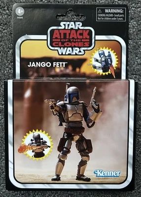Figura de lujo Star Wars The Vintage Collection 3,75 pulgadas - Jango Fett NUEVO Foto 1 de 2