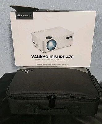 VANKYO Leisure 470 Mini Phone Projector - White - Image 1 of 4