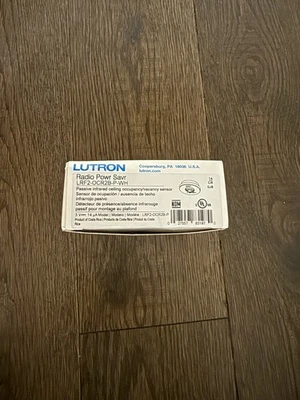 Sensor de techo inalámbrico LUTRON LRF2-OCR2B-P-WH - blanco Foto 1 de 3