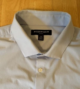 PERFECT Mizzen Main Shirt Mens XL Leeward Blue Long Sleeve Button Up Stretch - Picture 1 of 10