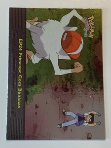 2000 Topps Pokemon TV #EP24 Primeape Goes Bananas Silver Foil (B) - Picture 1 of 2