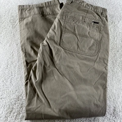 Pantalones Mountain Khakis Para Hombre 38x36 Beige Calce Relajado Pesado Exterior Jackson Hole Foto 1 de 4
