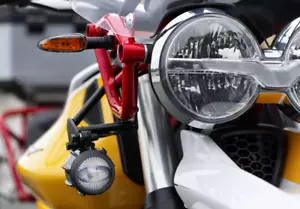 MOTO GUZZI V85TT LED FOG LIGHT KIT * OEM ACCESSORY * 607524M * - Picture 1 of 4