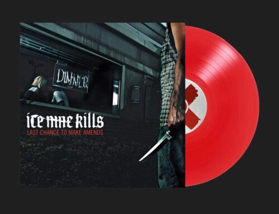 ICE NINE KILLS Last Chance to Make Amends Red Vinyl New Vinyl LP - Image 1 of 1