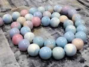 Natural Rainbow Alashan Agate, 10mm, Approx 42pce, Free postage. Oz Seller - Foto 1 di 4