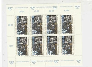 Austria 1993 Medieval Men Fighting Mint Never Hinged Stamps Sheet Ref 24772 - Picture 1 of 1