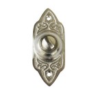 Klingel Klingelplatte  Jugendstil Nickel matt  #K24-NM