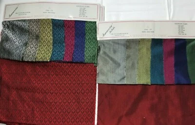 Springs Industries Imported Italian Vintage Skinner Fabric Salesman Sample 1985  - Image 1 of 4