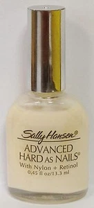 2 bottles Sally Hansen Advanced Hard As Nails with Nylon - French Vanilla - Picture 1 of 1