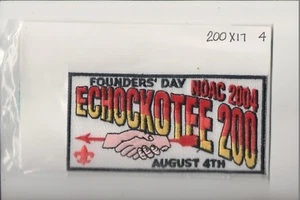Lodge 200 Echockotee X17 2004 NOAC Founders' Day OA patch - Picture 1 of 1