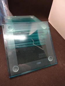 8 Stk Bombay Sapphire Glasuntersetzer blau, sehr guter Zustand aus Sammlung - Bild 1 von 2