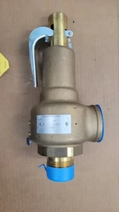 Apollo 19-MHGZ1 19 Series Bronze Safety Valve 1-1/2″ x 2″ SET 135PSI  - Picture 1 of 4