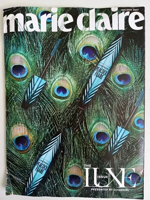 Marie Claire Magazine Holiday 2017 Sealed Luxe Issue Sealed Original Package NEW Foto 1 de 3