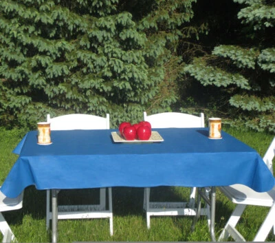 Vinyl Tablecloth With Flannel Backing, All Sizes - Image 1 of 4