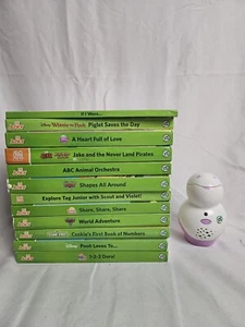 LeapFrog Tag Jr Junior Pal Violet Reading System Pen with 12 books - Picture 1 of 5
