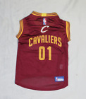 CLEVELAND CAVALIERS PET JERSEY L RED NBA OFFICIAL DOG PETS FIRST NEW NWOT