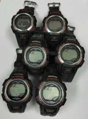 Lote De 6 Relojes Casio G-Shock Casio Reloj Digital Como Está Para Piezas Modelo GW300A Foto 1 de 4