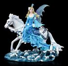 Elfi Figura Con Cavallo - Euphoria Di Nene Thomas - Fantasy Unicorno Fata Statua