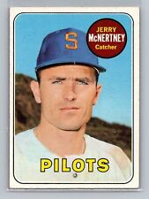 1969 Topps  Jerry McNertney #534 - Seattle Pilots - EX to NEAR MINT